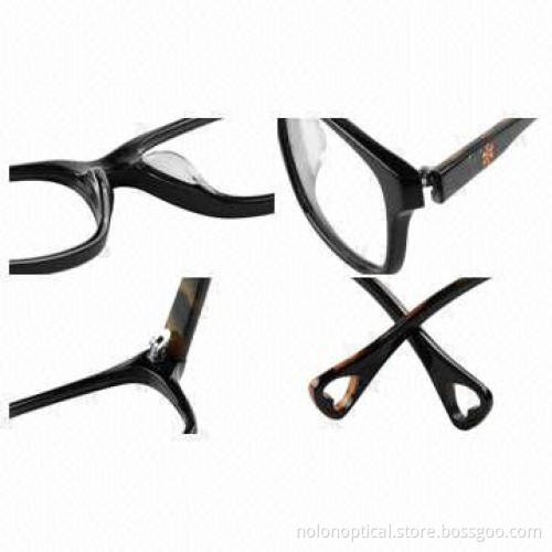 Fashion Marble Acetate Optical Frames with Epoxy Color